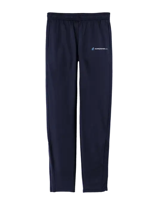 Tricot Navy Track Jogger w/SuretyBonds.com Logo