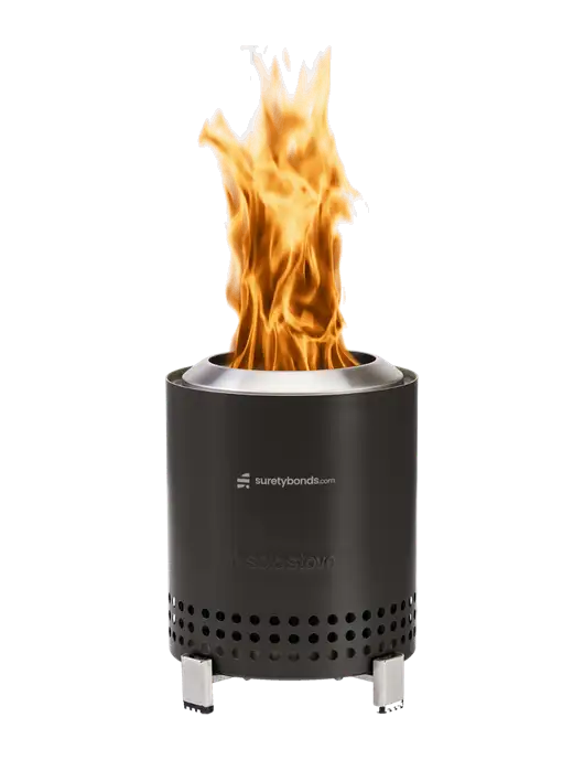 Solo Stove Black Mesa  w/SuretyBonds.com Logo