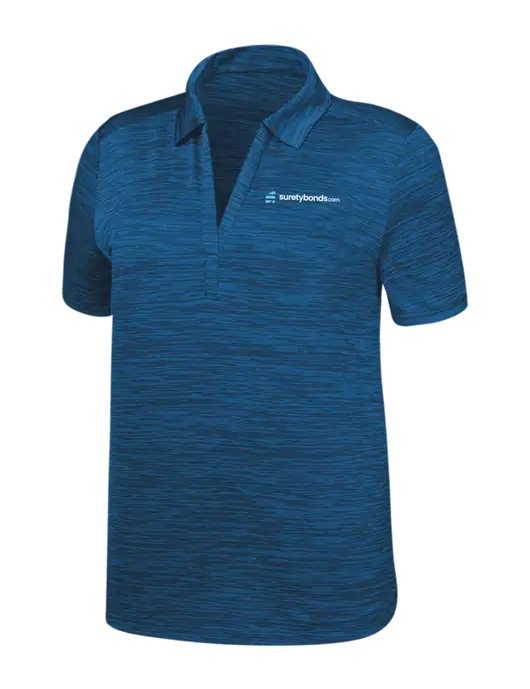Callaway Womens Medium Slate Blue Broken Stripe w/SuretyBonds.com Logo