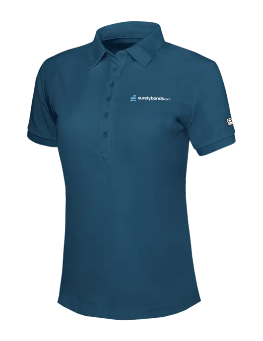 OGIO Womens Light Navy Jewel Polo w/SuretyBonds.com Logo