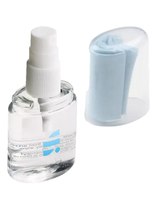 Lens Cleaning Spray & Microfiber Cloth w/SuretyBonds.com Icon
