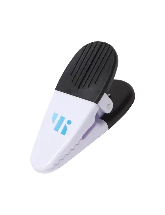 Magnetic White Power Clip w/SuretyBonds.com Icon
