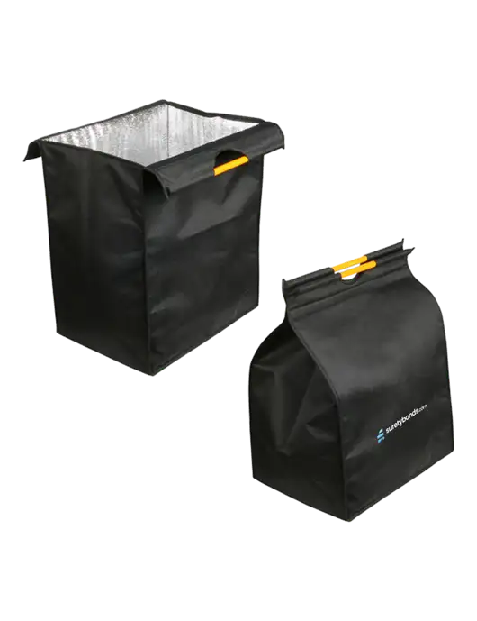 XL Insulated Recycled P.E.T Shopping Bag w/SuretyBonds.com Logo