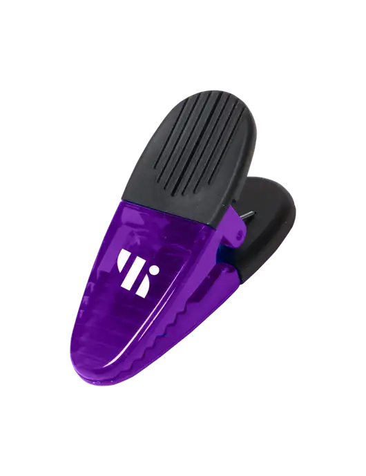 Magnetic Purple Power Clip w/SuretyBonds.com Icon