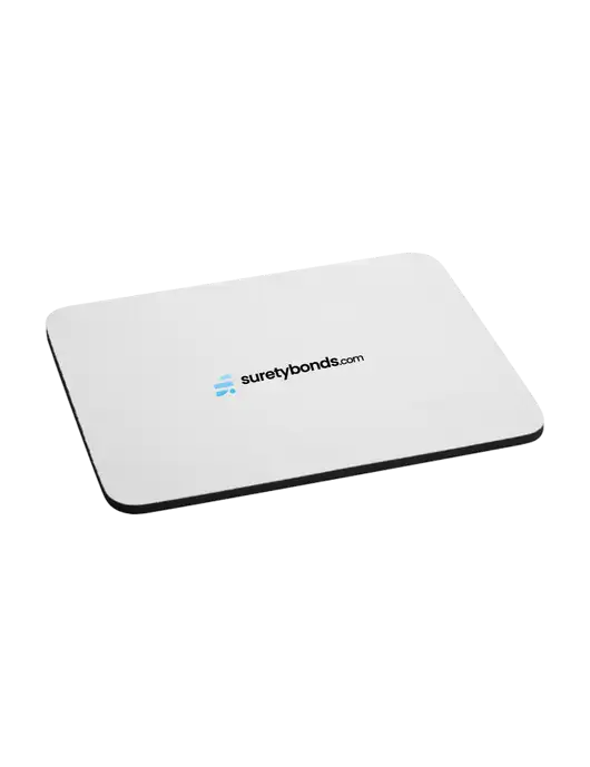 Neoprene Mouse Pad 9.25" x 7.75"  w/SuretyBonds.com Logo
