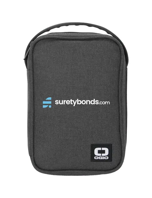 OGIO Grey Vault Travel Organizer w/SuretyBonds.com Logo