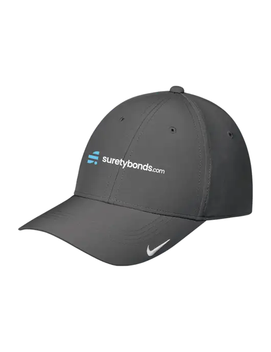 Nike Dark Grey Dri-FIT Legacy Cap w/SuretyBonds.com Logo