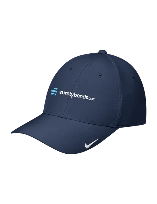 Nike Navy Dri-FIT Legacy Cap w/SuretyBonds.com Logo