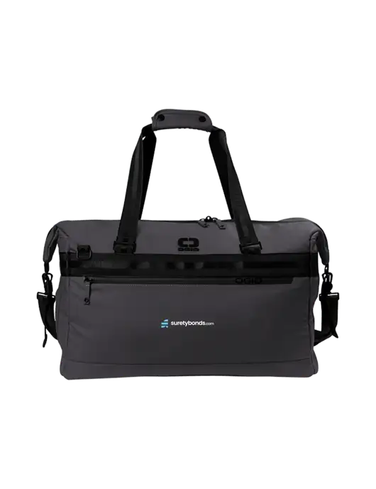 OGIO Very Dark Grey Commuter Duffel w/SuretyBonds.com Logo