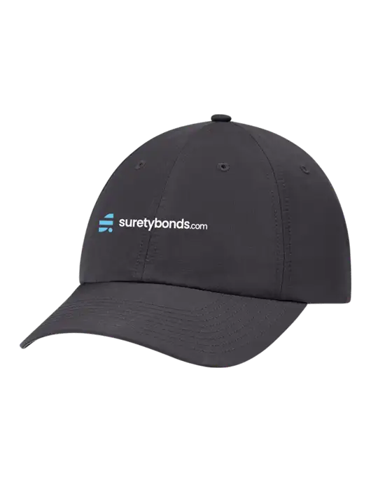 Richardson Relaxed Performance Lite Dark Grey Cap w/SuretyBonds.com Logo