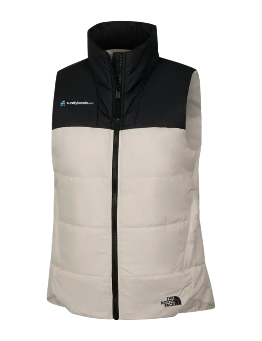 The North Face Womens Ivory Everyday Insulated Vest w/SuretyBonds.com Logo