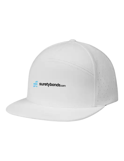 Richardson White Cannon Cap w/SuretyBonds.com Logo