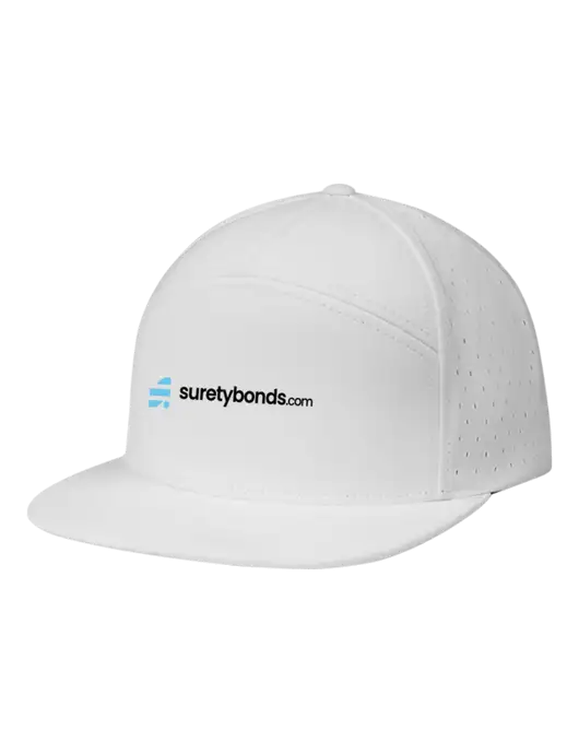 Richardson White Cannon Cap w/SuretyBonds.com Logo