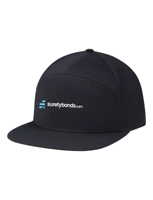 Richardson Black Cannon Cap w/SuretyBonds.com Logo
