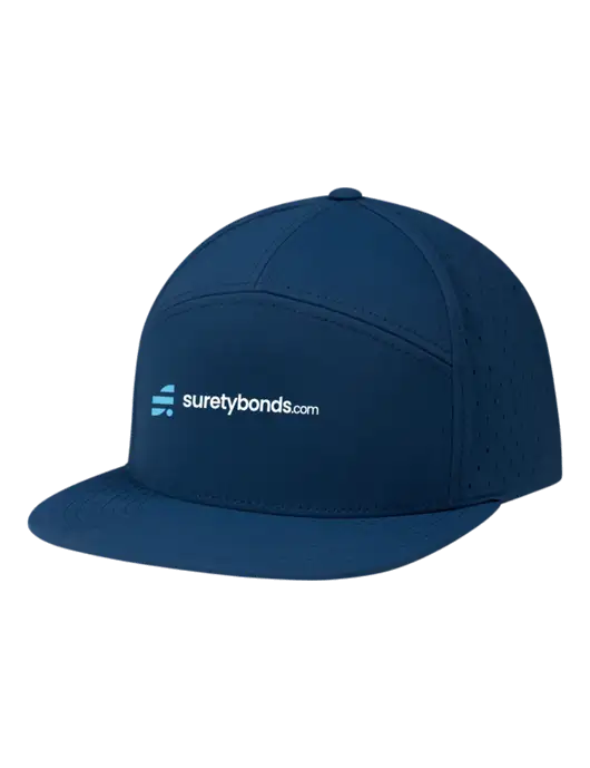 Richardson Light Navy Cannon Cap w/SuretyBonds.com Logo