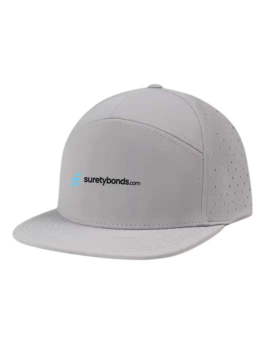 Richardson Light Grey Cannon Cap w/SuretyBonds.com Logo