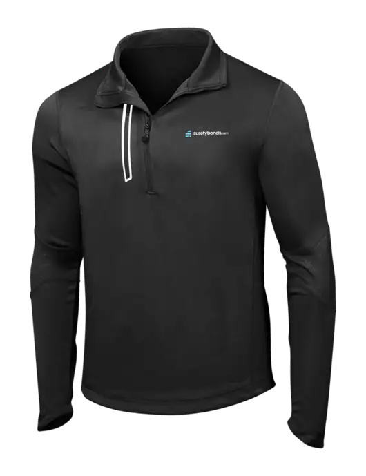 OGIO Blacktop Endurance Fulcrum 1/4 Zip w/SuretyBonds.com Logo