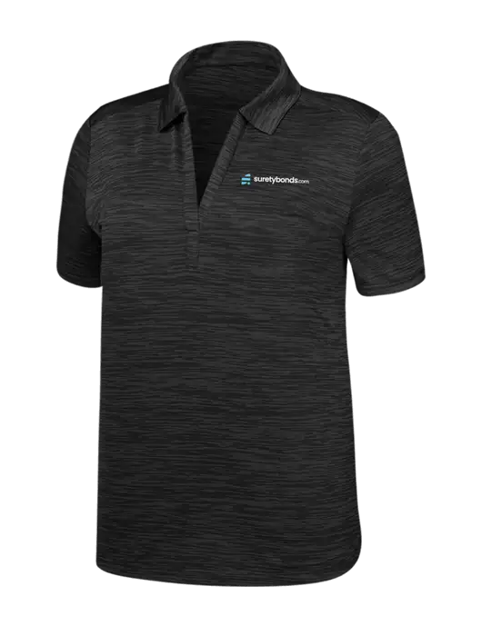 Callaway Womens Black Broken Stripe w/SuretyBonds.com Logo