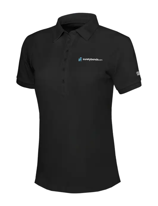 OGIO Womens Blacktop Jewel Polo w/SuretyBonds.com Logo