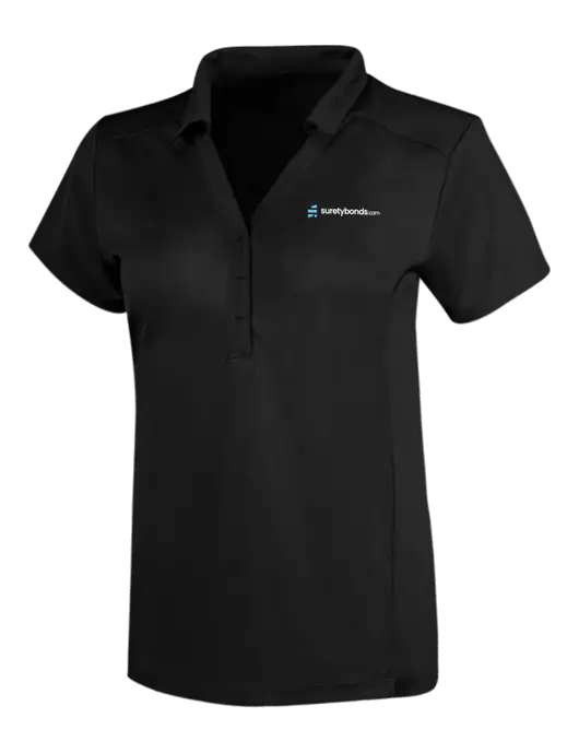 OGIO Blacktop Womens Framework Polo w/SuretyBonds.com Logo