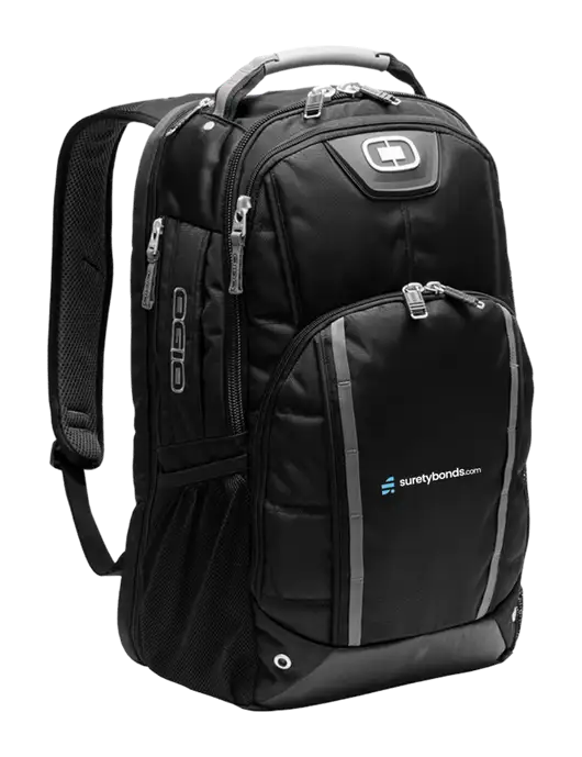 OGIO Black Bolt Pack w/SuretyBonds.com Logo