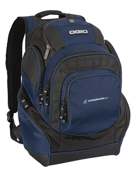 OGIO Navy Mastermind Pack w/SuretyBonds.com Logo
