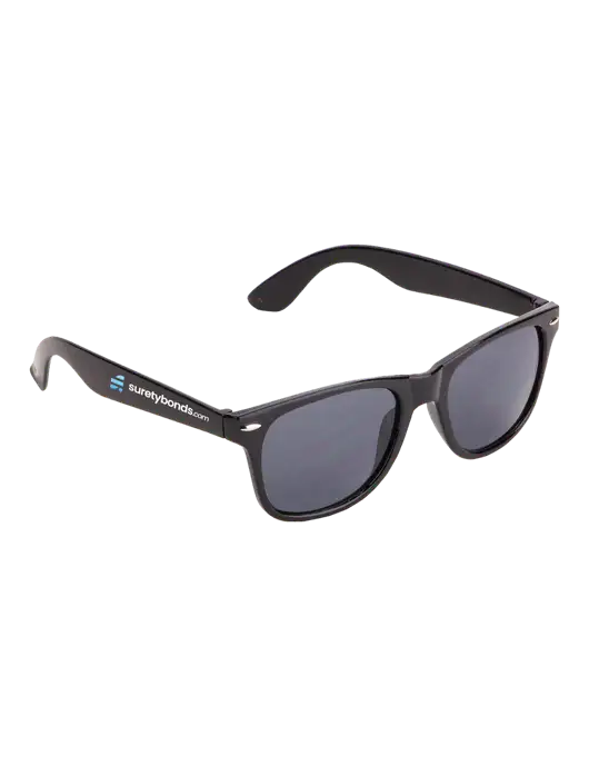 Daytona Black Sunglasses w/SuretyBonds.com Logo