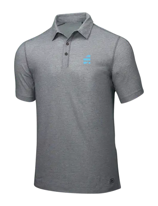 OGIO Medium Grey ONYX Polo w/SuretyBonds.com Icon Logo