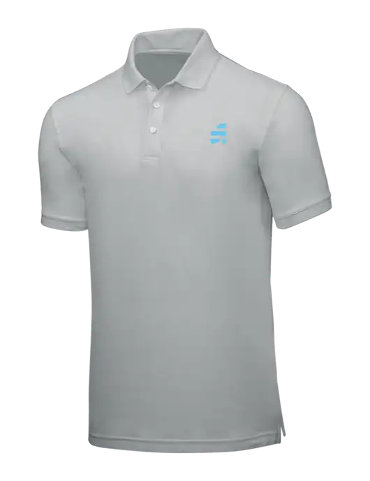 Light Grey Core Classic Pique w/SuretyBonds.com Icon Logo