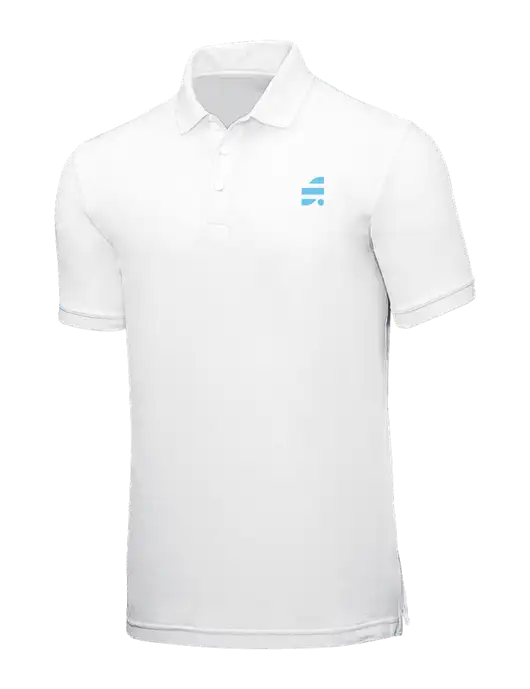 White Core Classic Pique w/SuretyBonds.com Icon Logo