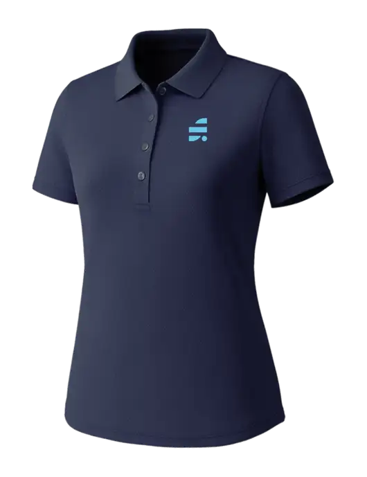 Callaway Womens Core Navy Performance Polo w/SuretyBonds.com Icon Logo